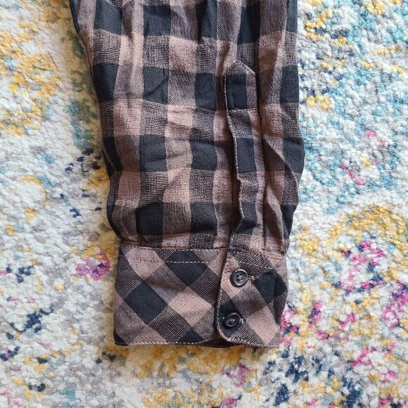 Sanctuary Bianca Gingham plaid button up shirt - Picture 8 of 16